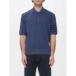 Thom Browne Polo Shirt Men Navy